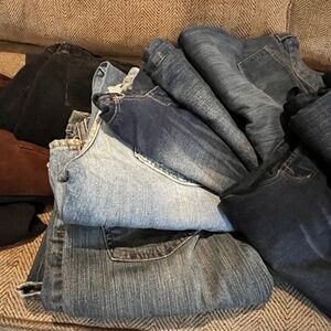 J Crew, Gap, Abercrombie, Lucky, J Brand - Jeans/Pants Lot - All must go - NO SE